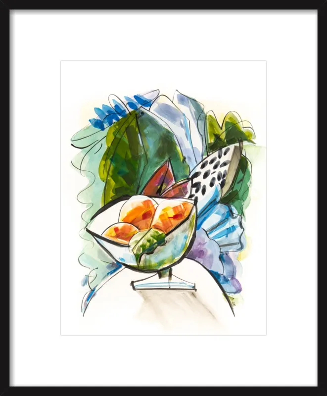 Still life with oranges by Becky Aubry for Artfully Walls