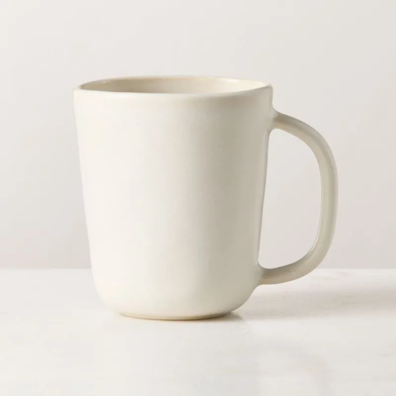 Selene Ivory Stoneware Mugs Set of 6