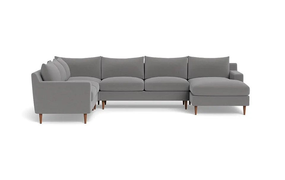 Sloan 4-Piece Corner Sectional Sofa with Right Chaise