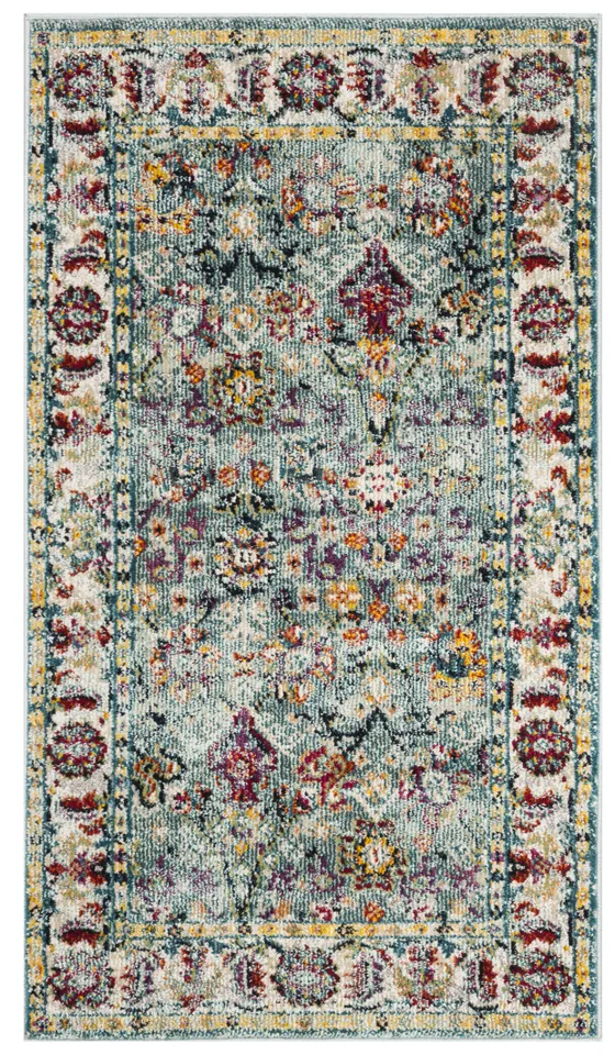 Arlo Home Woven Area Rug, SVH680A, Blue/Blue,  3' X 5'
