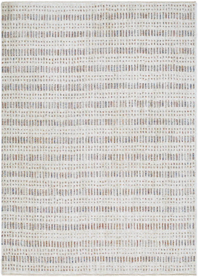Usonia Beige Indoor 3'2" x 10' Machine Woven Rug