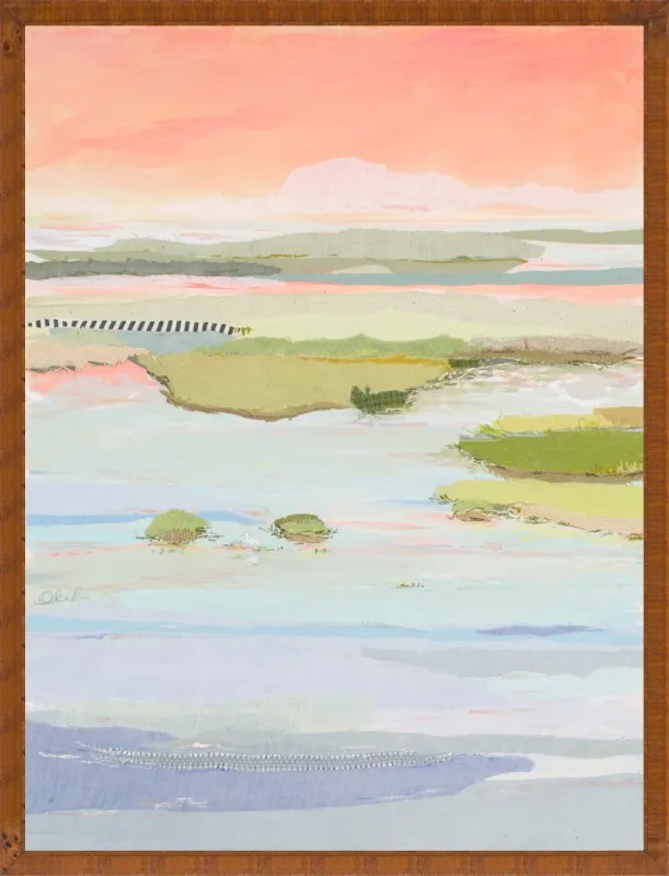 Marsh Blush West by Karin Olah for Artfully Walls