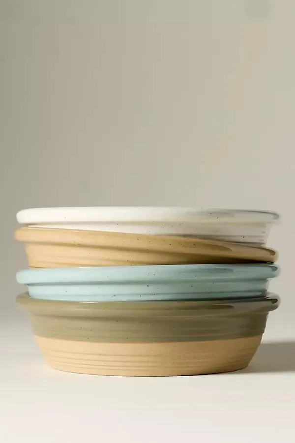 Scotia Stoneware Pasta Bowls, Set of 4