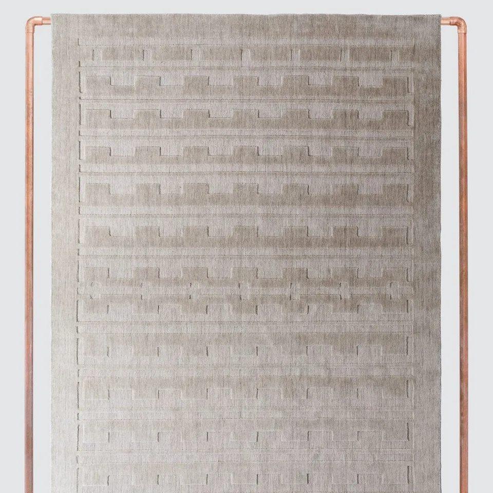 The Citizenry Amyra Hand-Knotted Area Rug | 6' x 9' | Tan