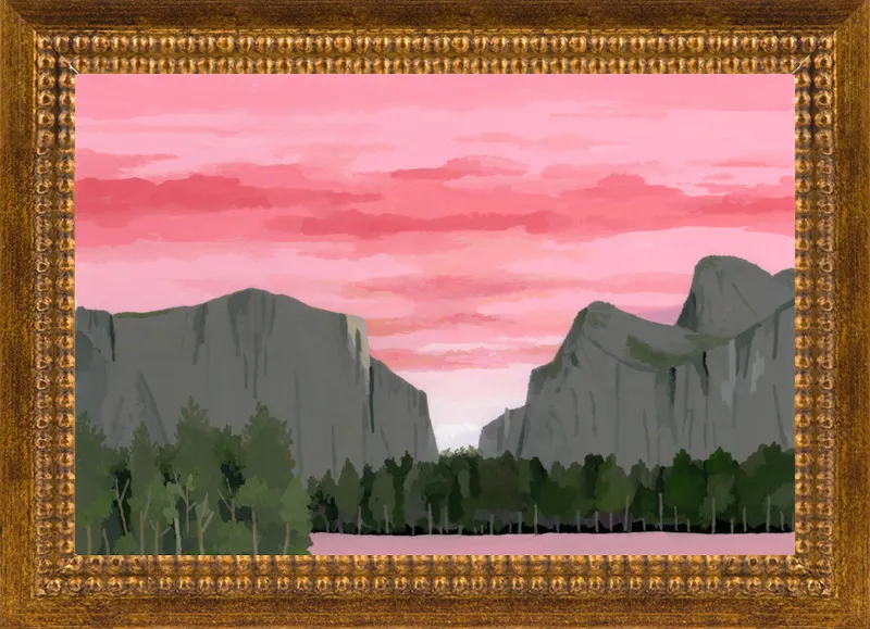 Dawn of Yosemite Park by Hiroyuki Izutsu for Artfully Walls