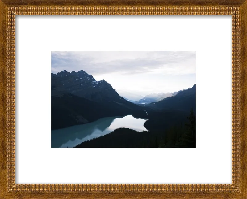 Summer Night on Peyto Lake  by Tracy Zhang for Artfully Walls