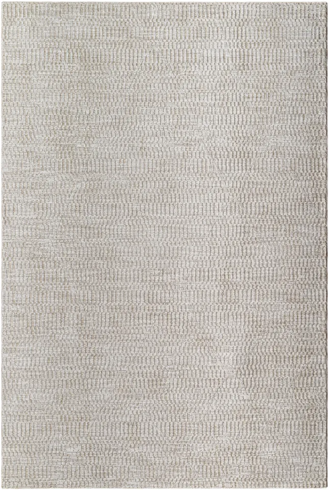 Masterpiece Beige Indoor 2' x 2'11" Machine Woven Rug