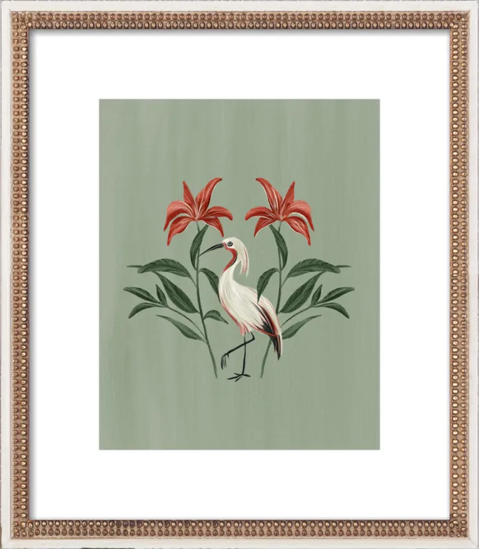 Tropical Crane by Nancy Noreth for Artfully Walls