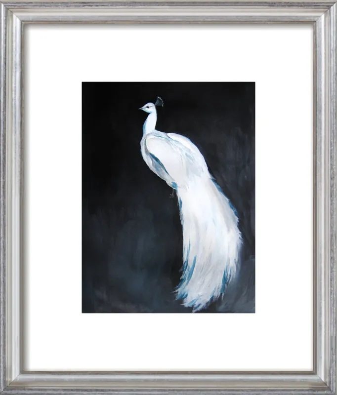 White Peacock II by Christine Lindstrom for Artfully Walls