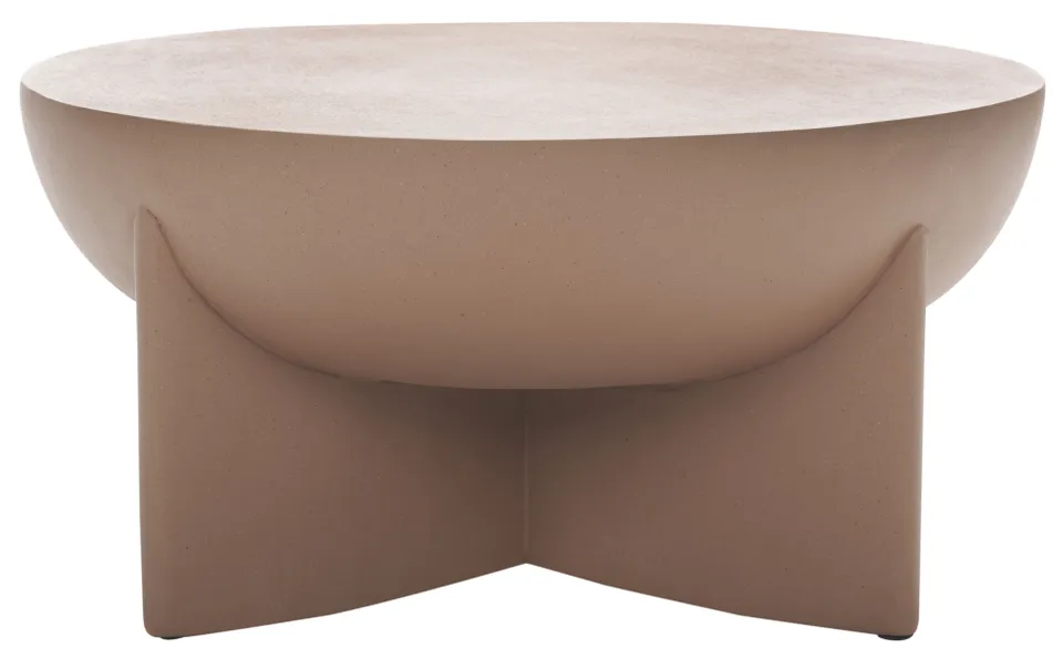 Devan Coffee Table - Terracotta