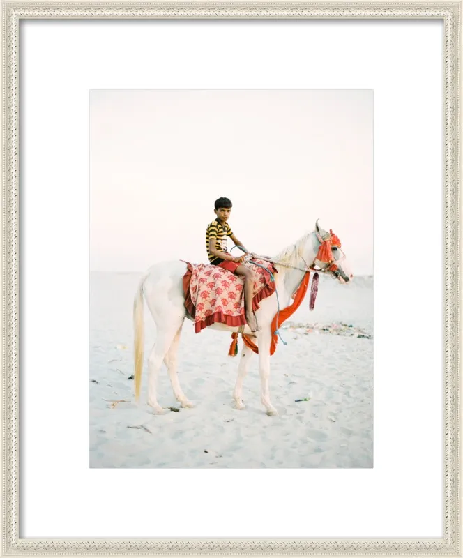 Boy on Horse by Andrew Jacona for Artfully Walls