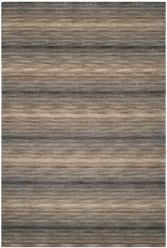 Arlo Home Hand Loomed Area Rug, HIM729A, Grey,  8' X 10'
