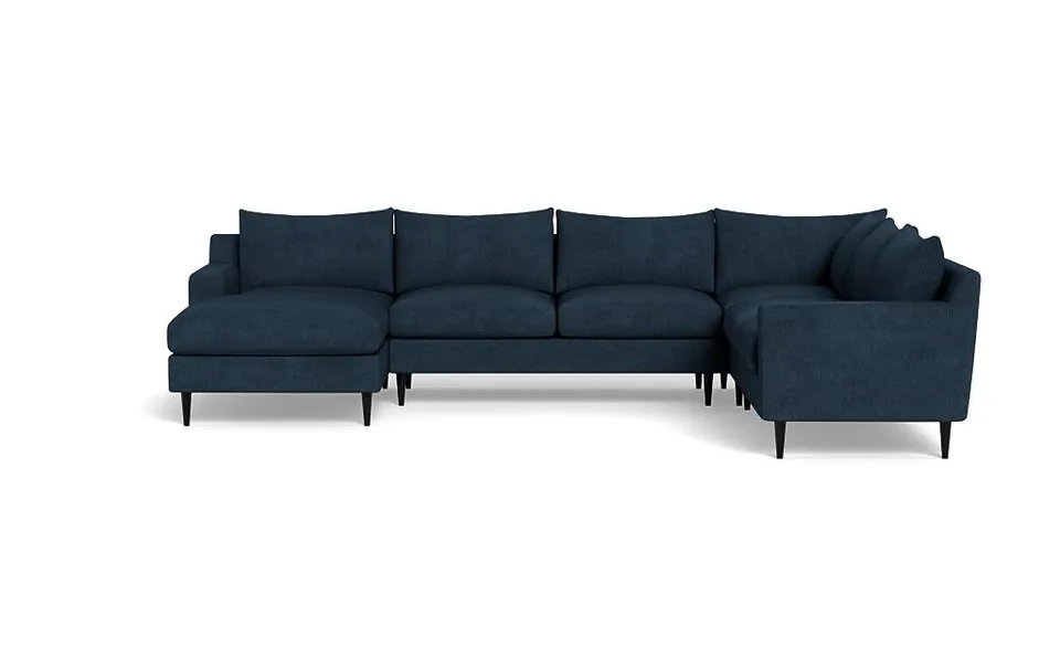 Sloan 4-Piece Corner Sectional Sofa with Left Chaise