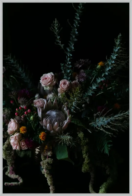 Protea Still Life  by Emilia Jane Schobeiri for Artfully Walls