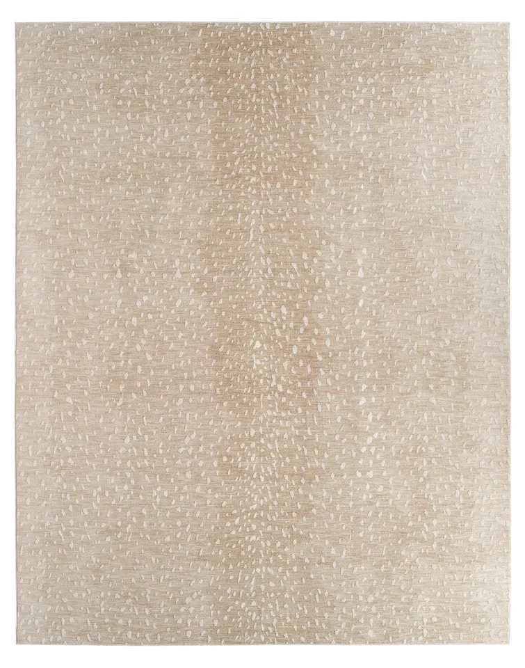 Serene by Vern Yip PVY05 Solid Tan Area Rug (12'X15'7")