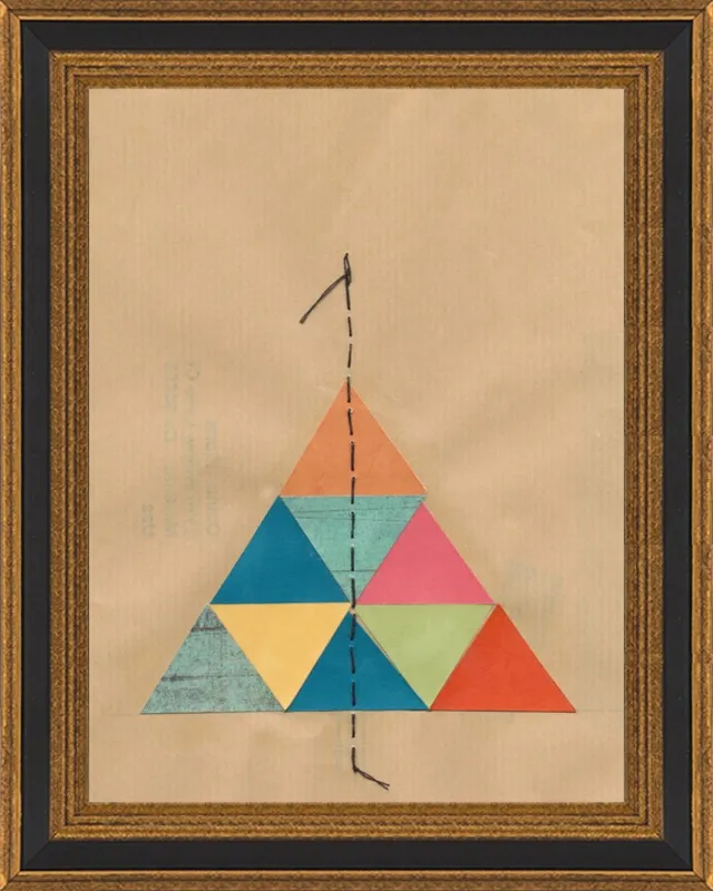 Pyramid Series 1 by Jan Weiss for Artfully Walls