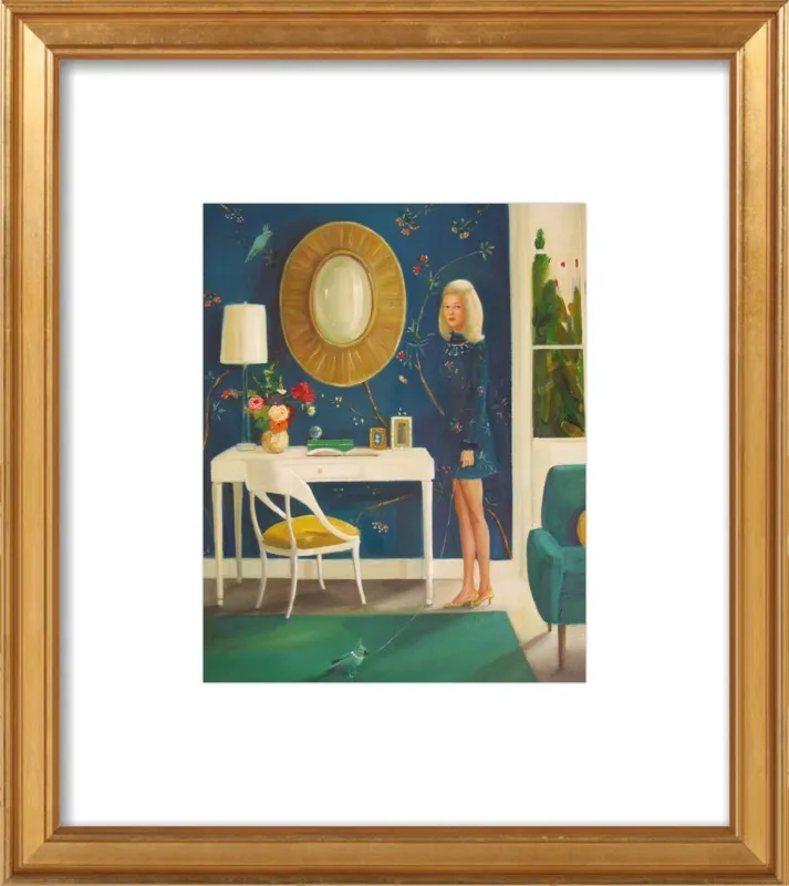 The Invisible Nature of Tansy Fairchild by Janet Hill for Artfully Walls