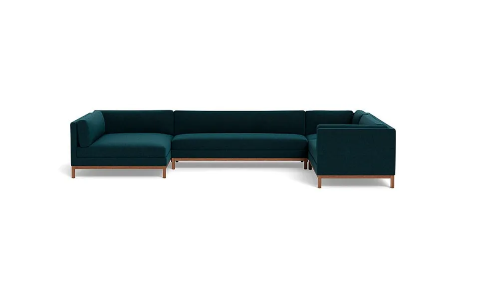 Jasper 4-Piece Corner Sectional Sofa with Left Chaise