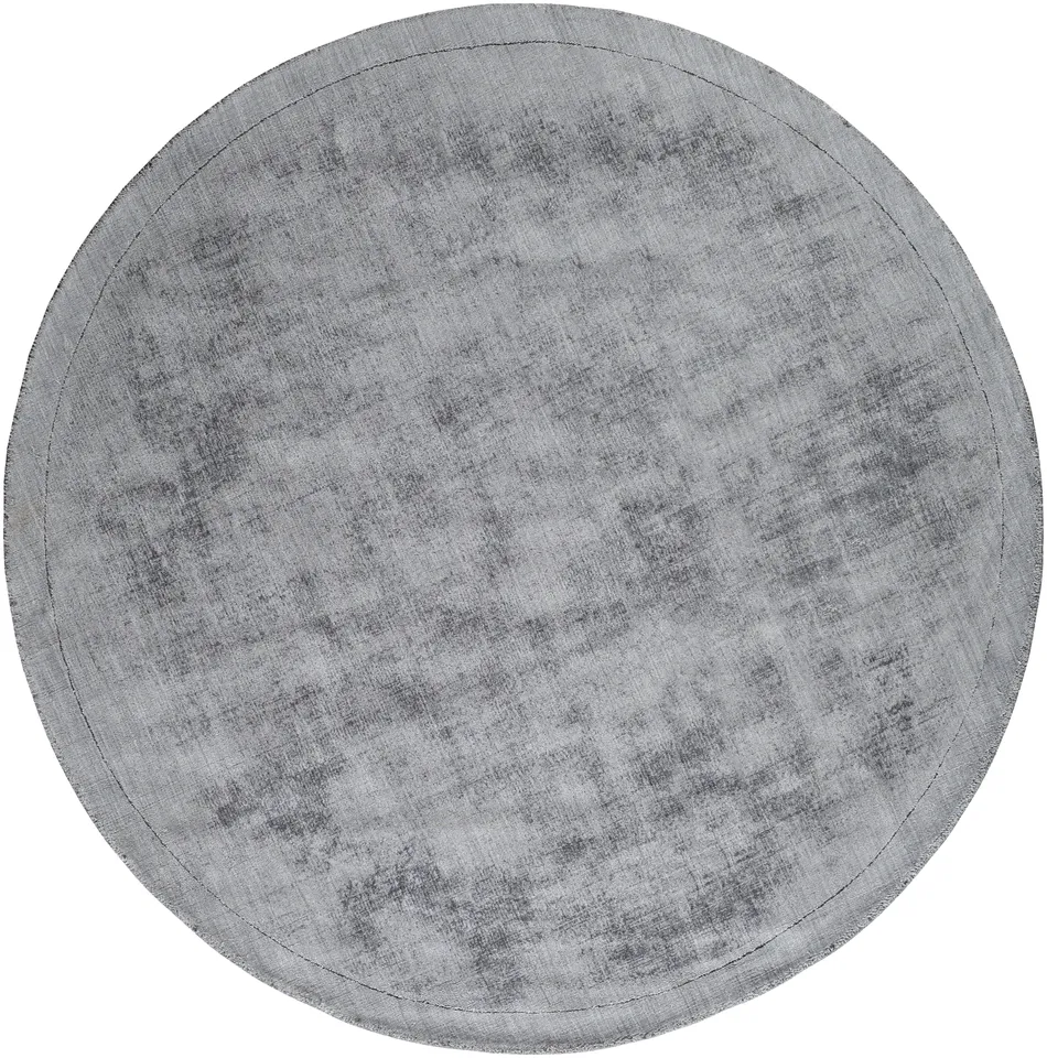 Silk Route Gray Indoor 5'9" x 5'9" Handmade Rug
