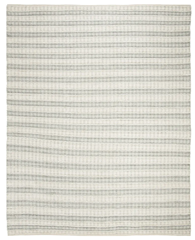 Arlo Home Hand Woven Area Rug, NAT403A, Grey/Ivory,  8' X 10'
