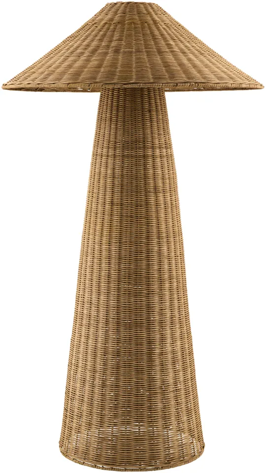 Tuturano  Natural 49"H x 28"W x 28"D Accent Floor Lamp