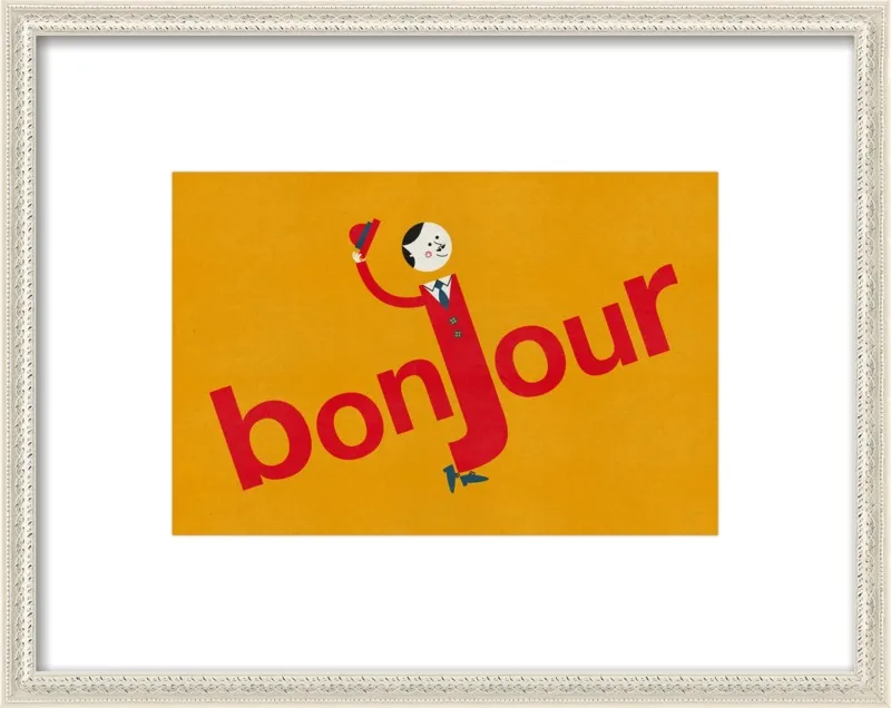 Bonjour by Blanca Gómez for Artfully Walls