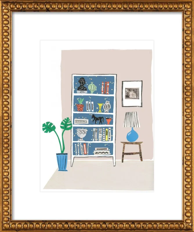 Shelfie by Danielle Kroll for Artfully Walls