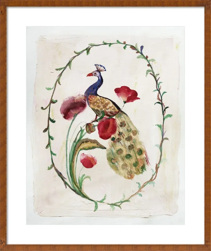 Peacock by Ruti Shaashua for Artfully Walls