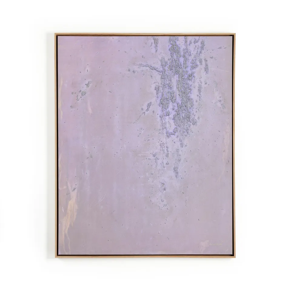 Where The Wild Lilacs Grow by Tyler Guinn - Vertical Grain White Oak Floater
