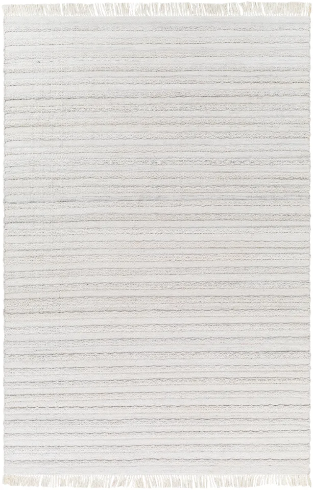 Azalea Beige Indoor 5' x 7'6" Handmade Rug