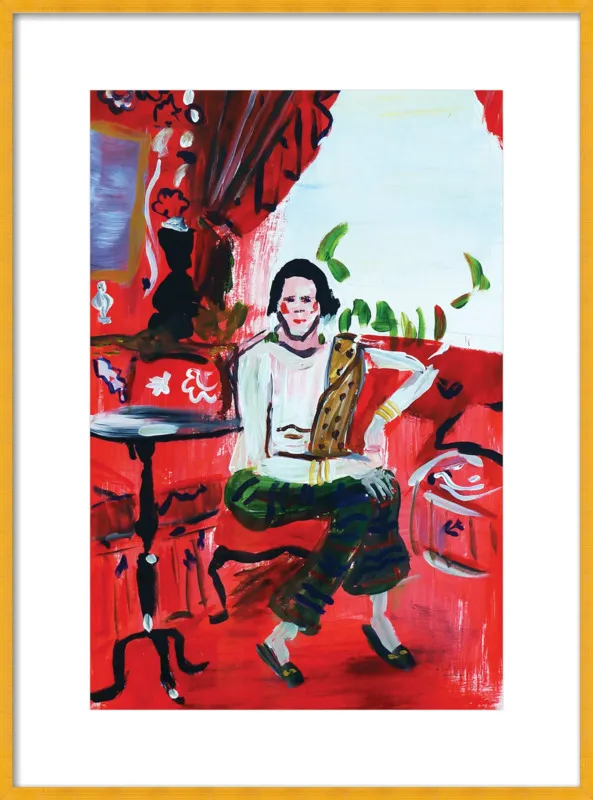 Diana Vreeland  by Marine de Quénetain  for Artfully Walls