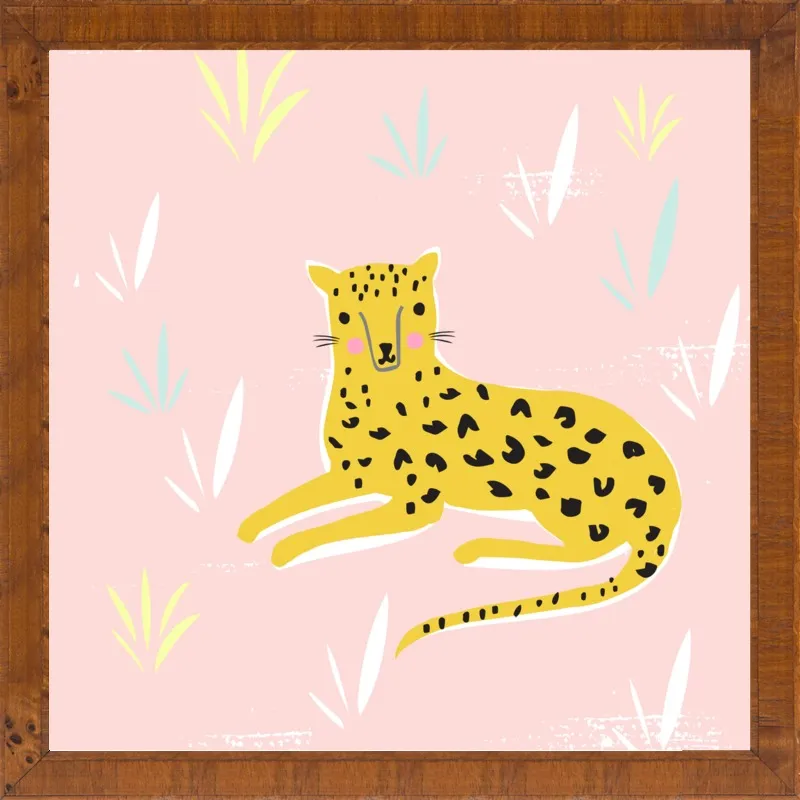 Little Amur Leopard by Lizzie Mackay for Artfully Walls