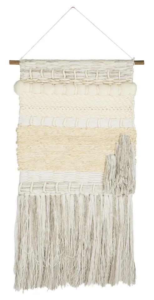 Sedona Woven Wall Art 120 - Cream
