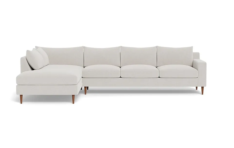 Sloan 4-Seat Left Bumper Sectional
