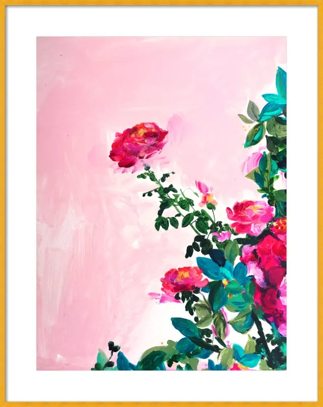 Rose Garden I by Christine Lindstrom for Artfully Walls