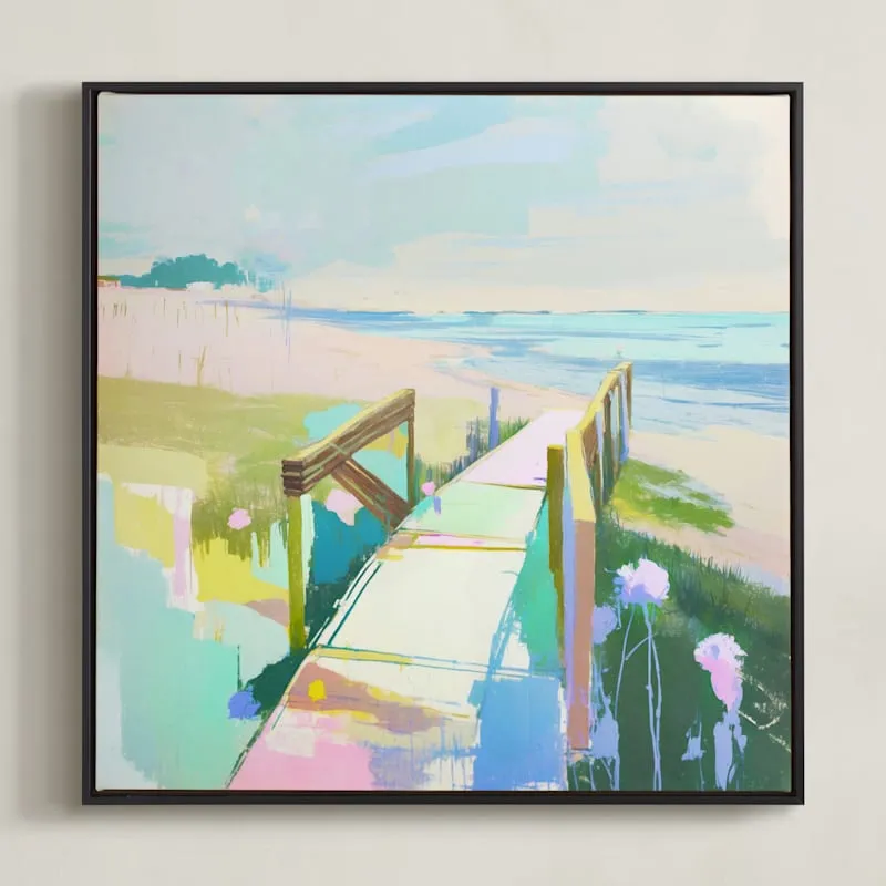 Barefoot Blue-Jean Day Limited Edition Fine Art Print