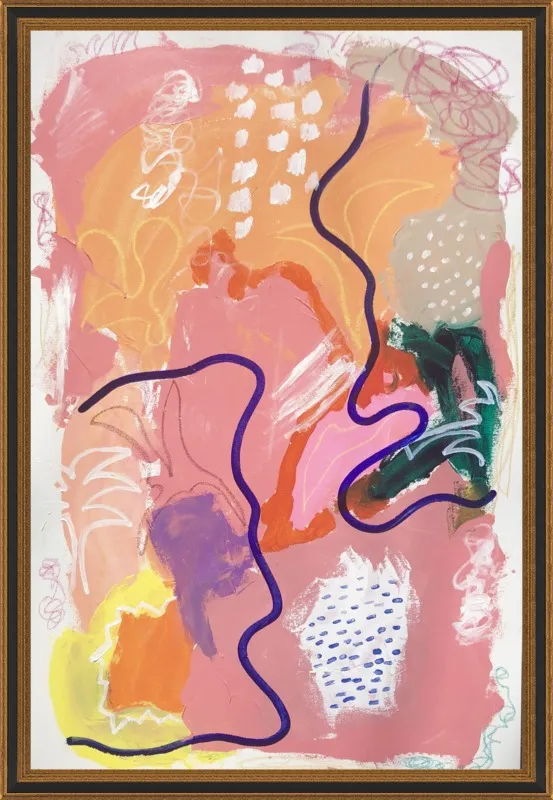 Riot of Color by Virginia Chamlee for Artfully Walls