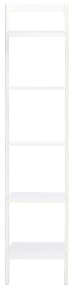 Allaire 5 Tier Leaning Etagere - White