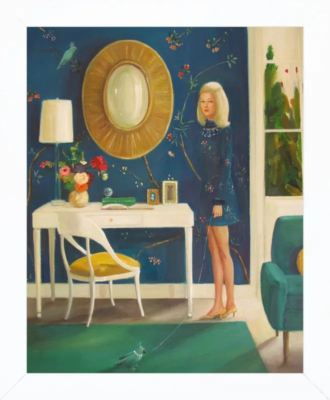 The Invisible Nature of Tansy Fairchild by Janet Hill for Artfully Walls