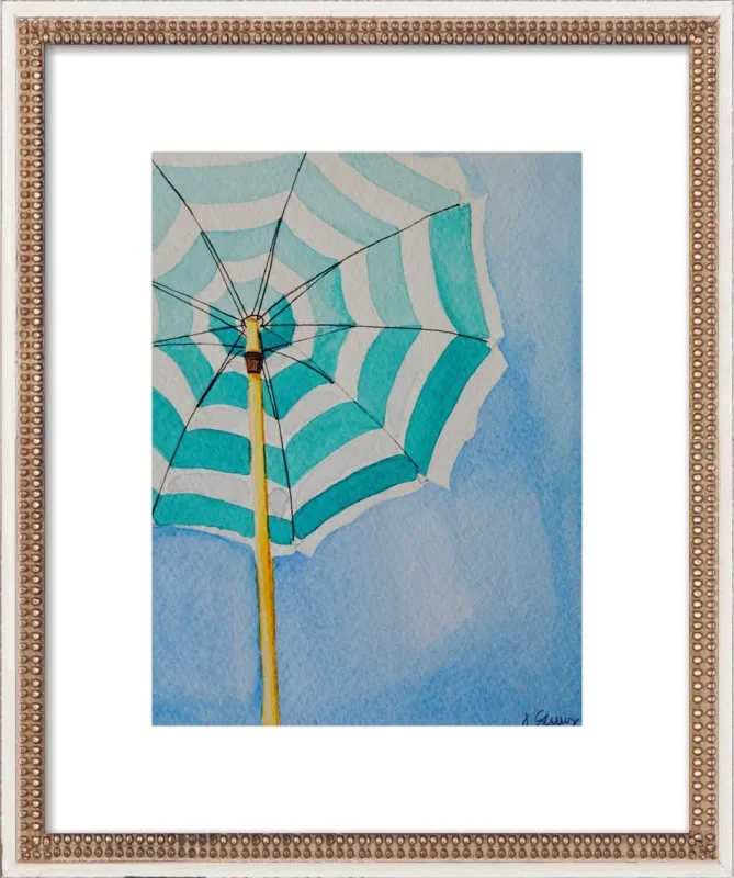 Stripes (Beach Umbrella Series) by Jen Scully  for Artfully Walls