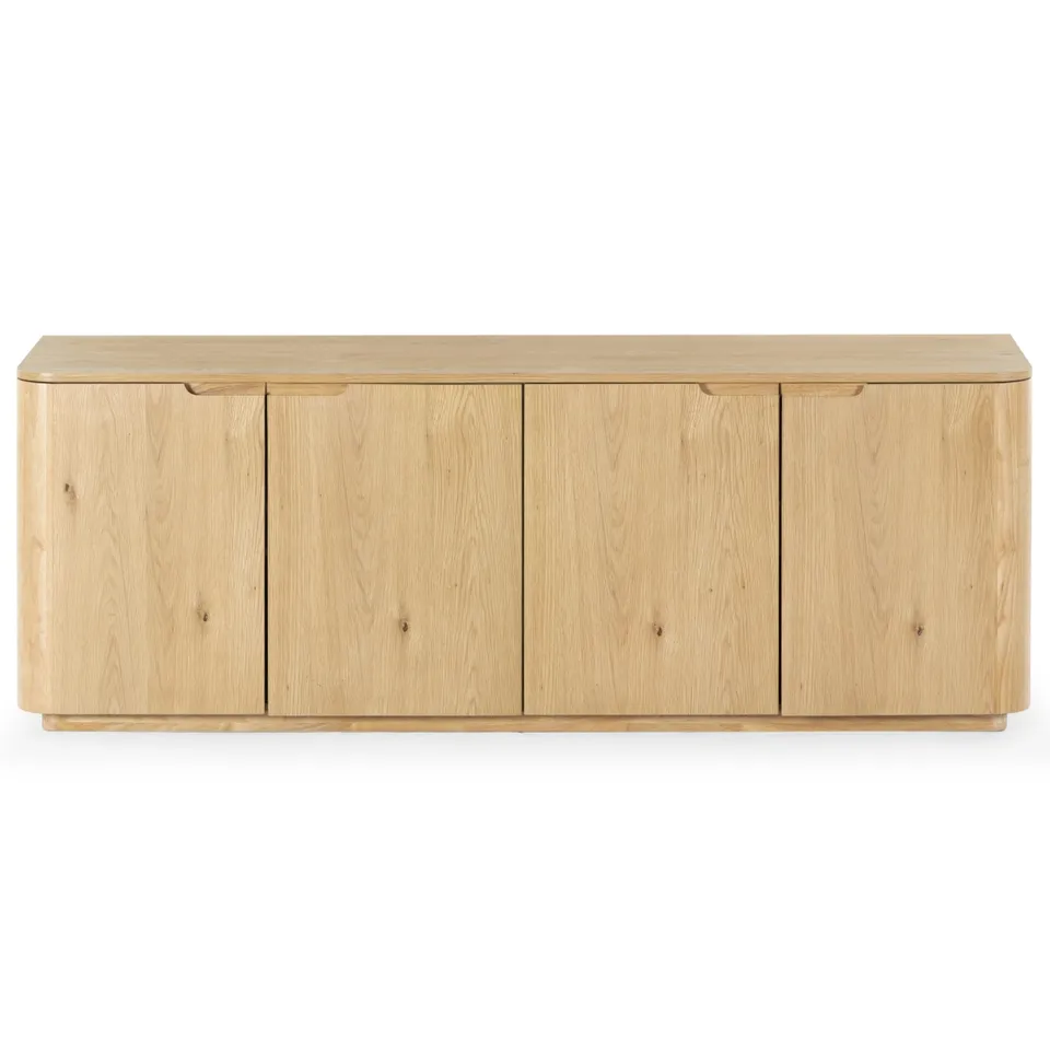Liadonna 4 Door Wood Sideboard - Natural