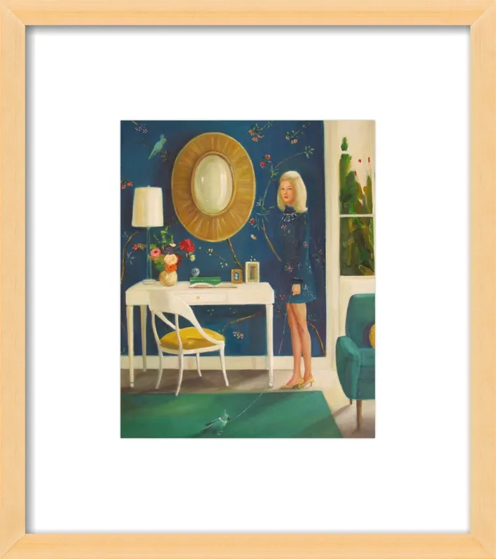 The Invisible Nature of Tansy Fairchild by Janet Hill for Artfully Walls