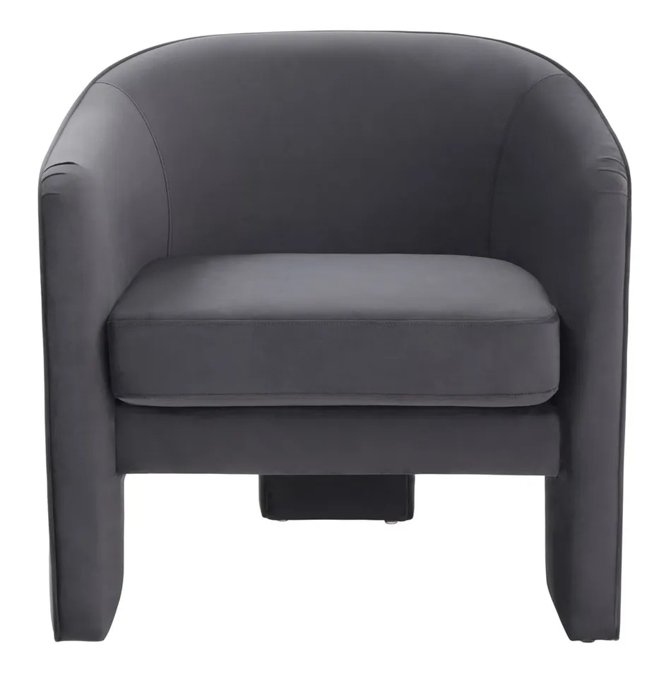 Londyn Upholstered Accent Chair - Dark Grey