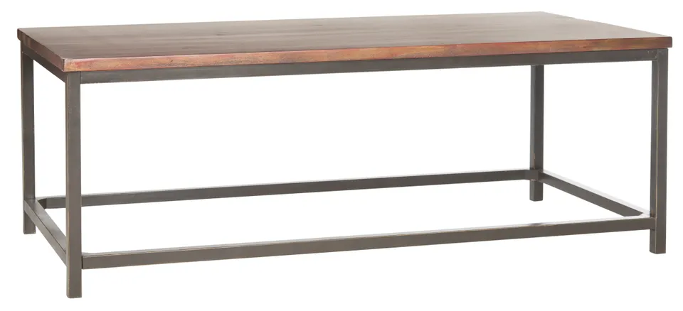 Alec Coffee Table - Distressed Red Barn