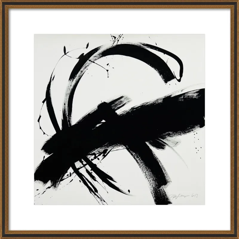 B + W #1 by Jill Sykes for Artfully Walls