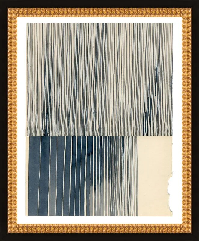 Not a Circle (Payne's Grey 1) by Kate Castelli for Artfully Walls