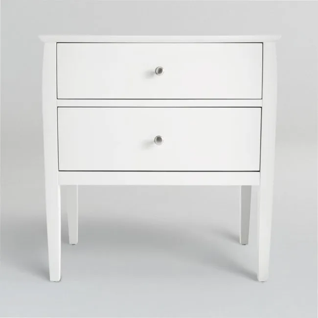 Mason 26" White Nightstand