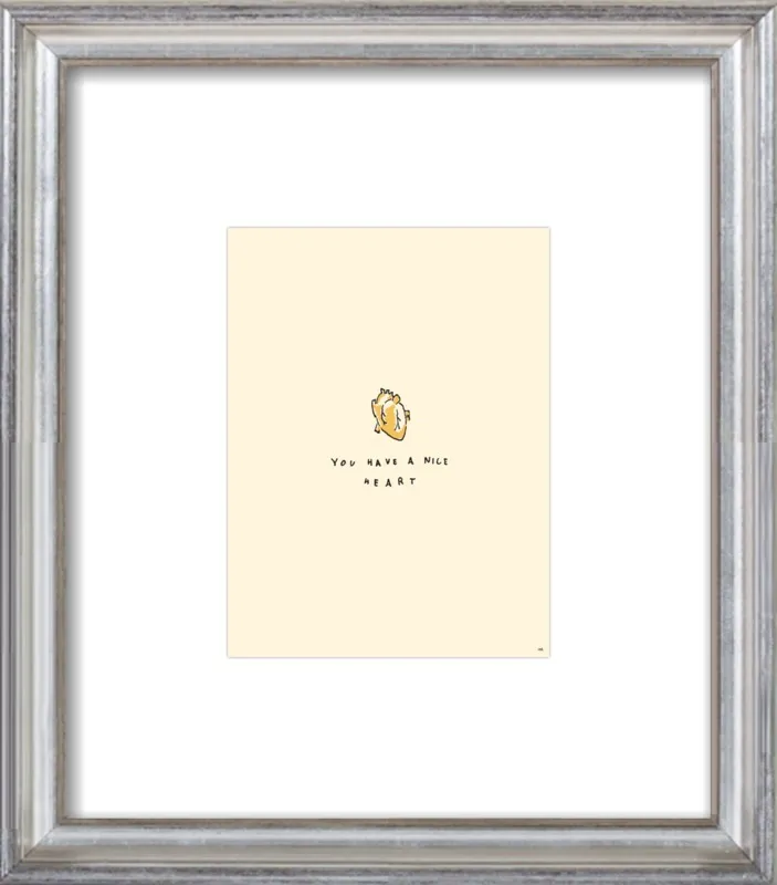 You Have A Nice Heart by Melody Hansen for Artfully Walls