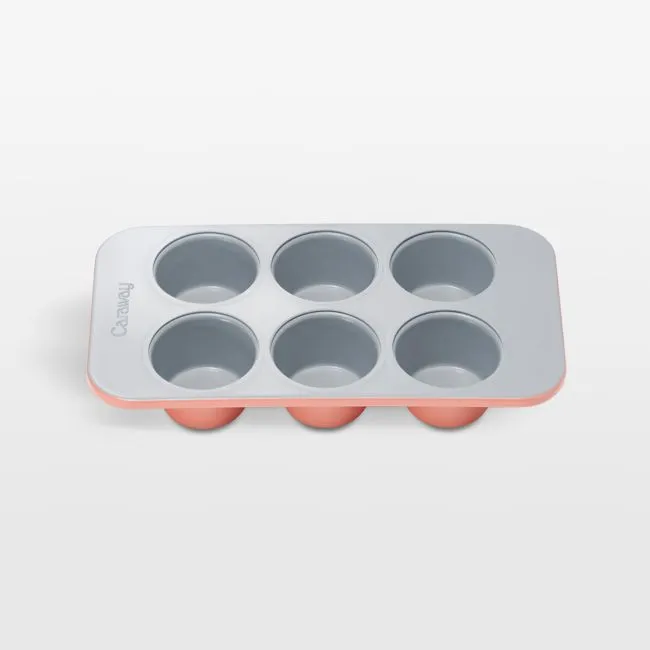 Caraway ® Perracotta Ceramic Nonstick 6-Cup Muffin Pan