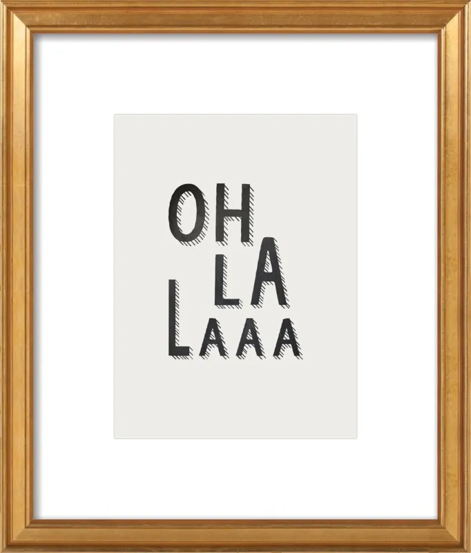 Oh la la by Lonneke de Roos - Kind of Style for Artfully Walls